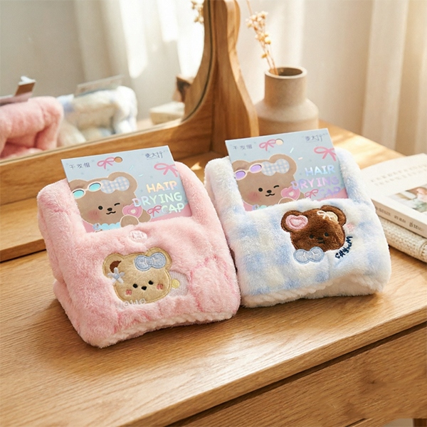G-253 Milk Taste Bear Sombrero de Pelo Seco 3