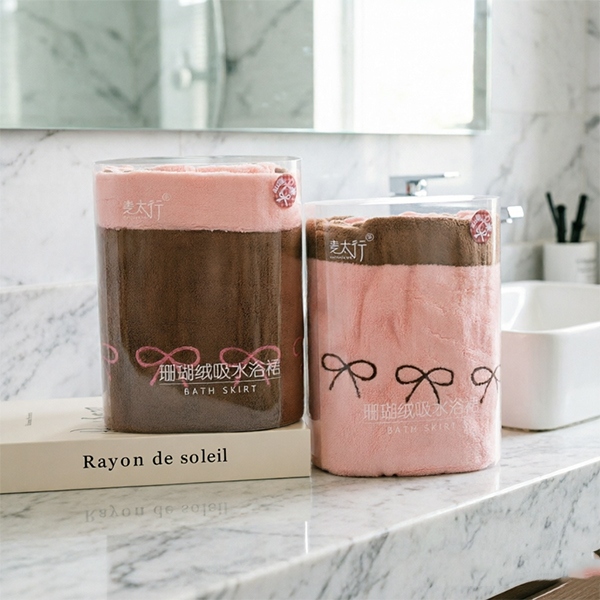 YJ-786 Vestido de Baño de Corazón de Chocolate 4