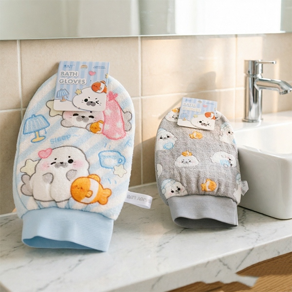 CZ-964 Little Seal Rubbing Towel 5