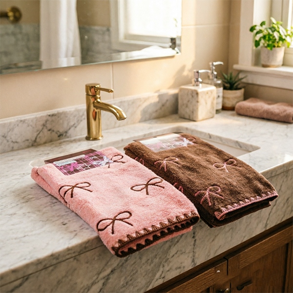 MJ-189F Chocolate Sweetheart Towel 3