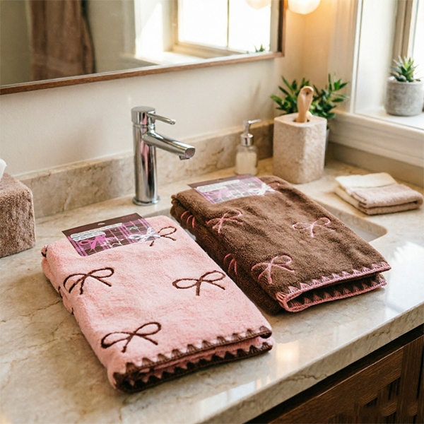 MJ-189F Chocolate Sweetheart Towel 4