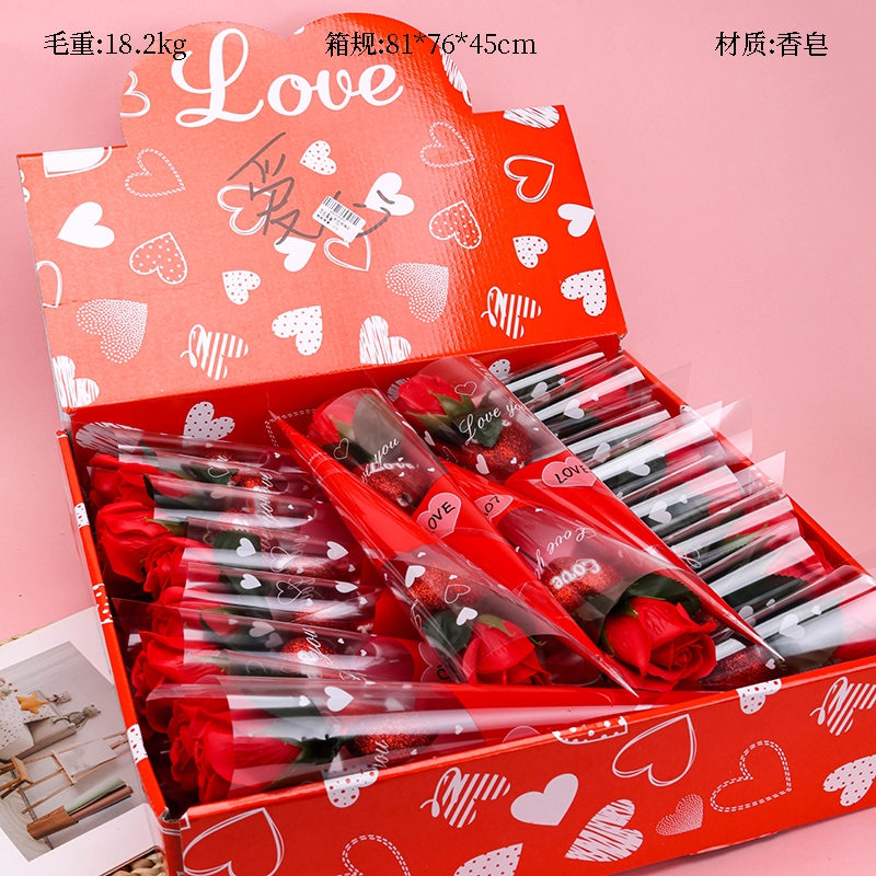 Rosas de Jabón de Amor Único