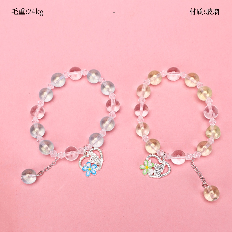 Brazalete de Oro En Polvo de Flor
