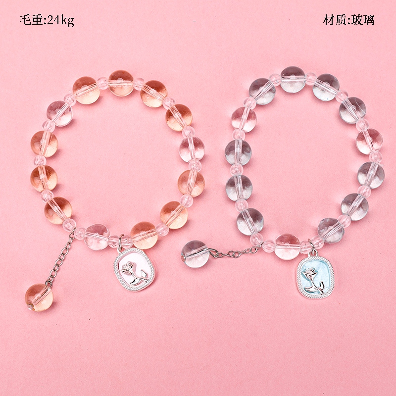 Pulsera Transparente Pintura Al Óleo 2