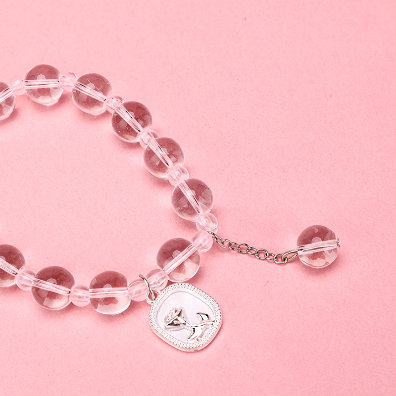 Pulsera Transparente Pintura Al Óleo 4