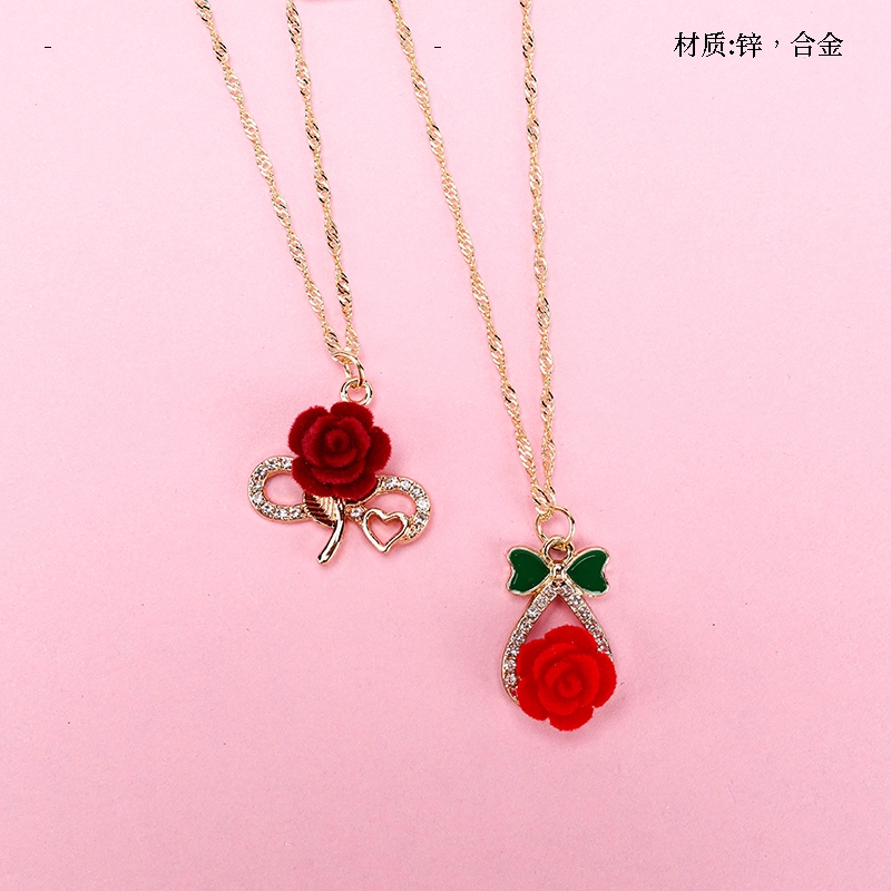 Nuevo Collar de Flores de Gota de Agua 2