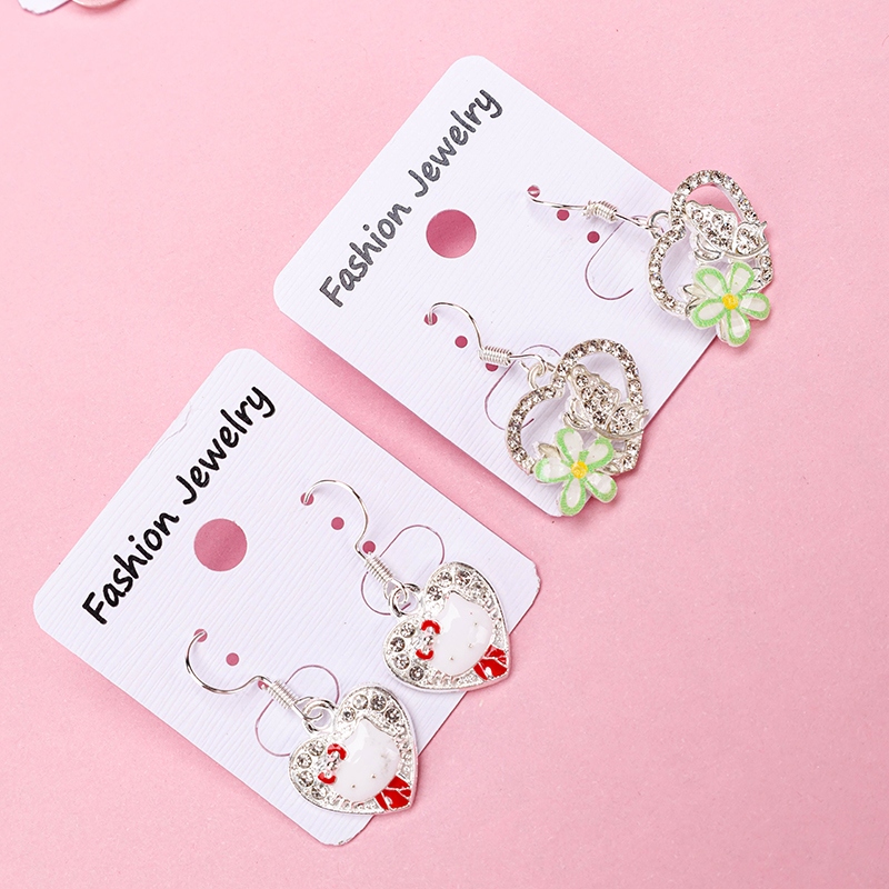 Pendientes de Modelado de Diamantes de Punta Larga (Aleatorio) 3