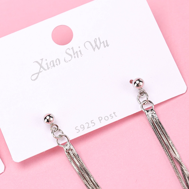 Pendientes Largos de Tassel 3