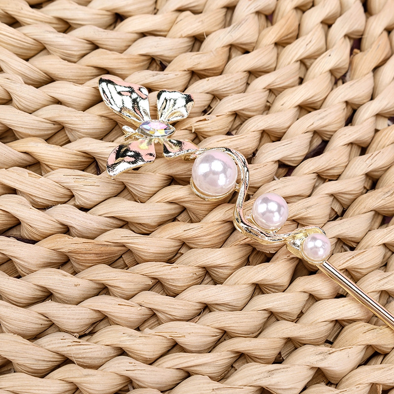 Zircon Perla Mantequilla de Pelo Pin 4