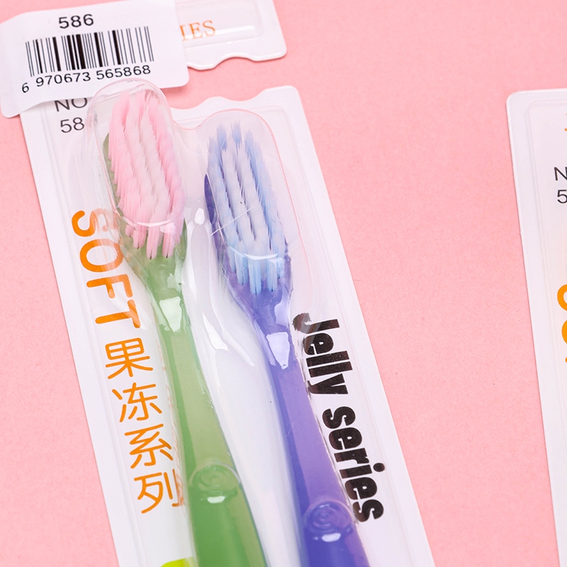 586 Inami Jelly Suction Cup Double Toothbrush 3