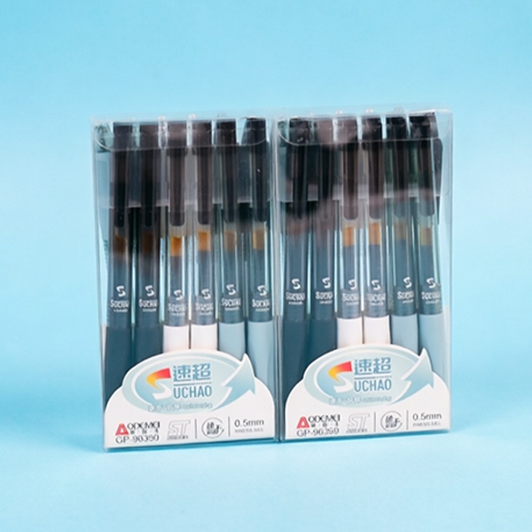 Pluma de Gel de 96359 (12 Negras) 2