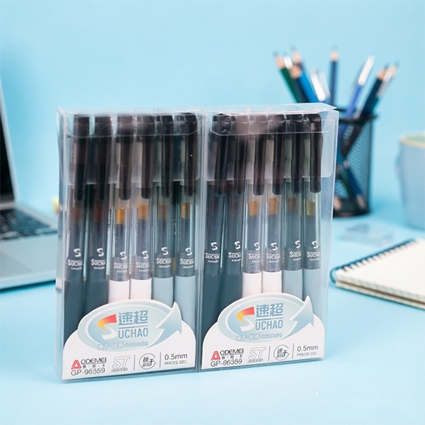 Pluma de Gel de 96359 (12 Negras) 3