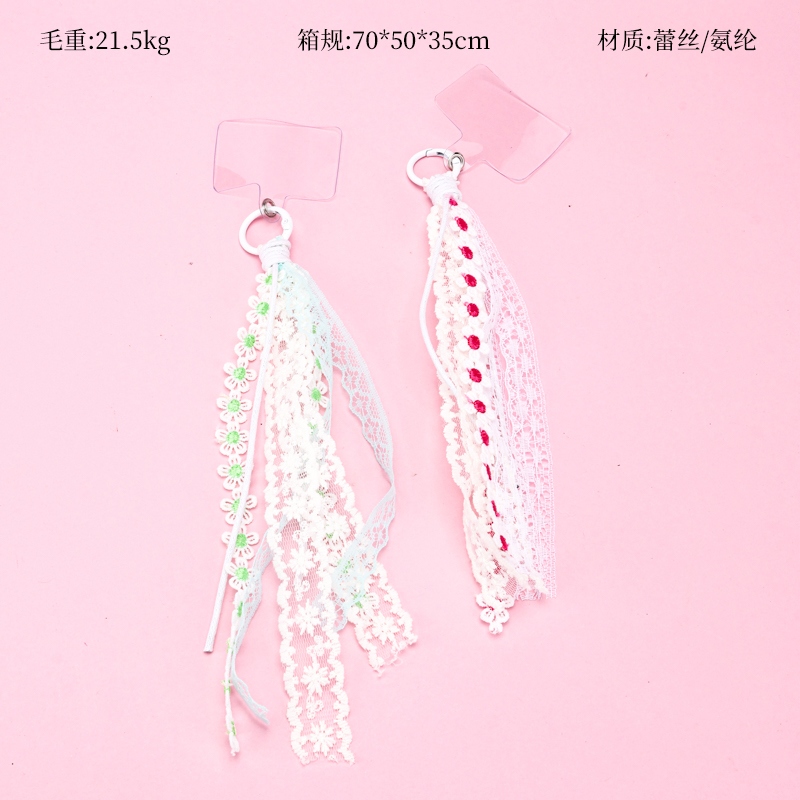Colgante Char Lace Floret Strap