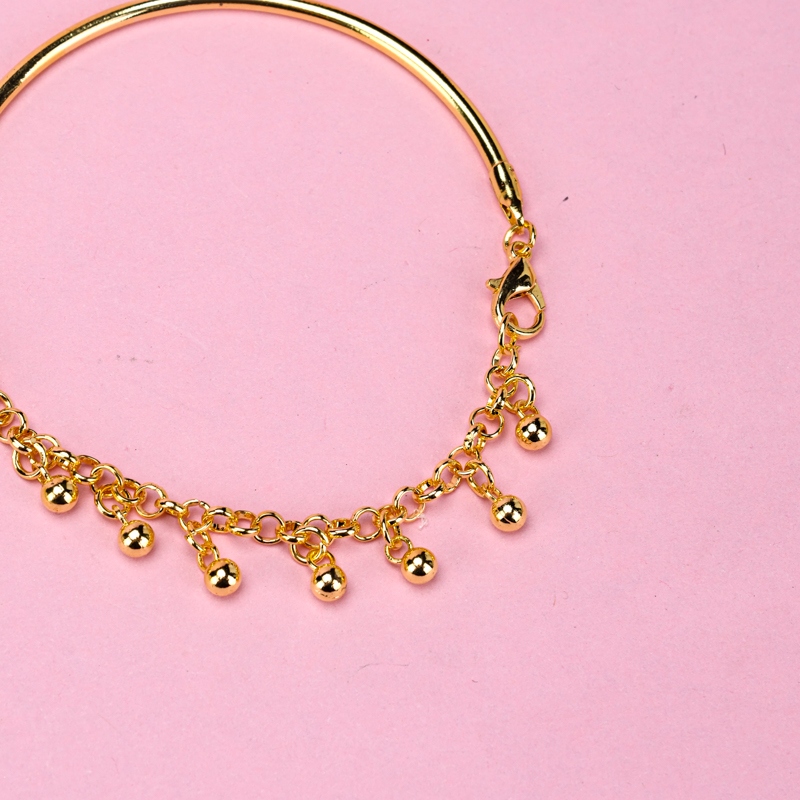 Carga de Transferencia de Oro Medio Pulsera 4