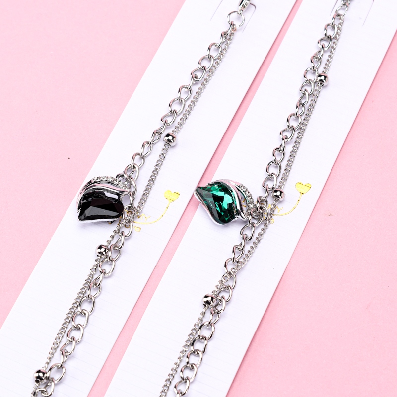 Doble Capa Amor Zircon Pulsera 3