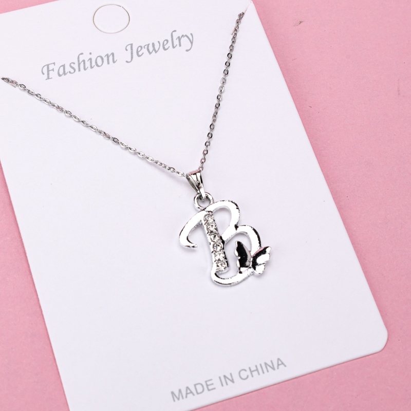 Diamante Carta Amor Collar 4