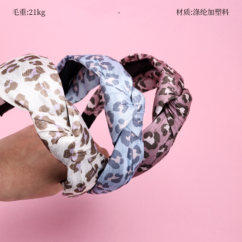 New Leopard Print Knot Head Buckle 2