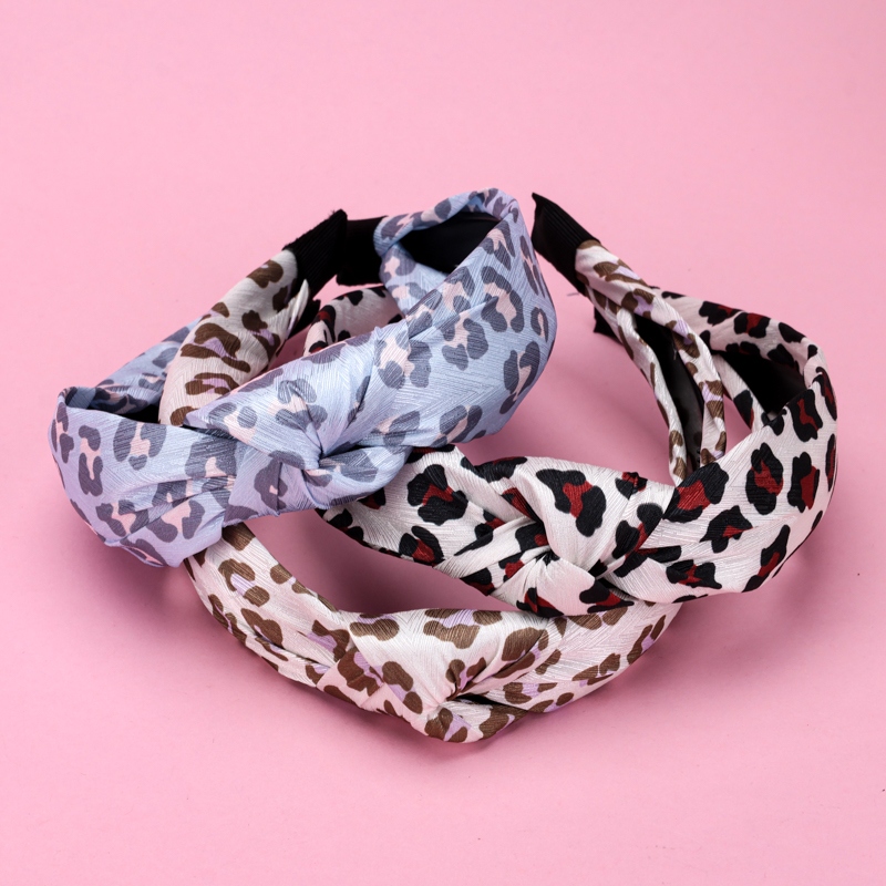 New Leopard Print Knot Head Buckle 3