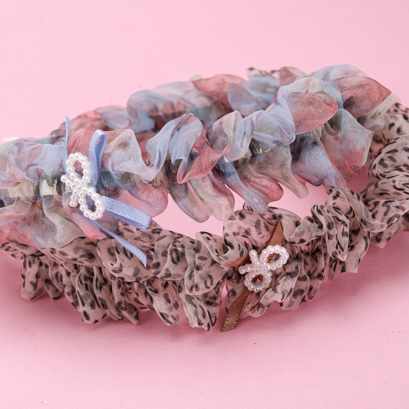 Colorido Leopard Imprimir Accesorios Head Buckle 4