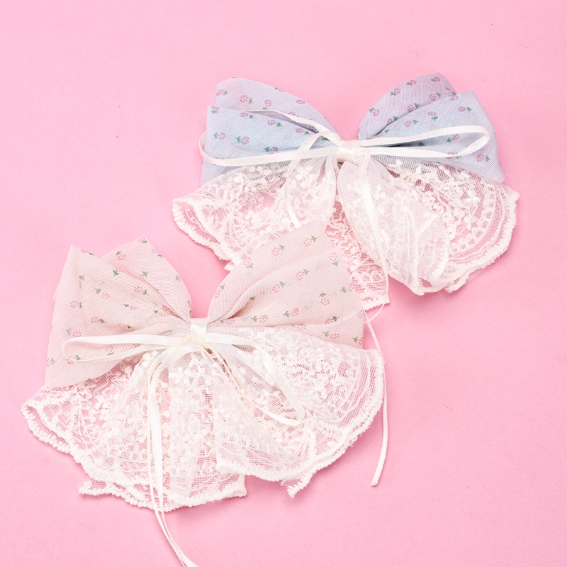 Clip de Pato de Encaje Fresco En Caja 4