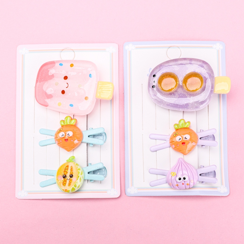 Caja de Accesorios de Helado de Fruta Combinación Clip de Pato 3
