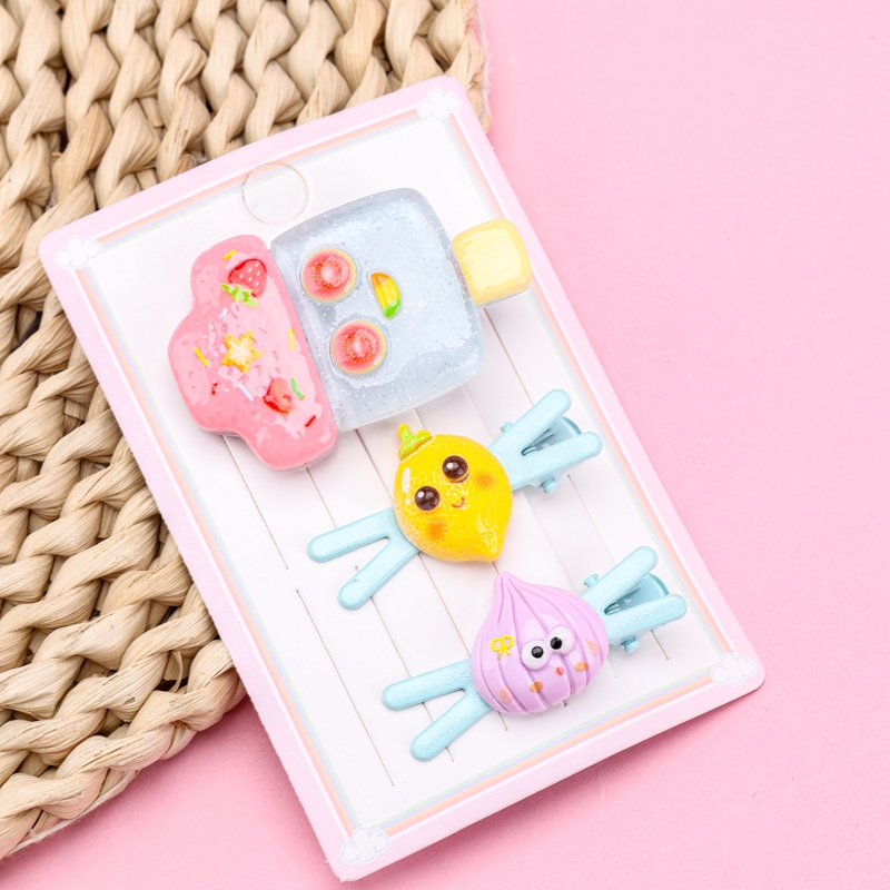 Caja de Accesorios de Helado de Fruta Combinación Clip de Pato 4