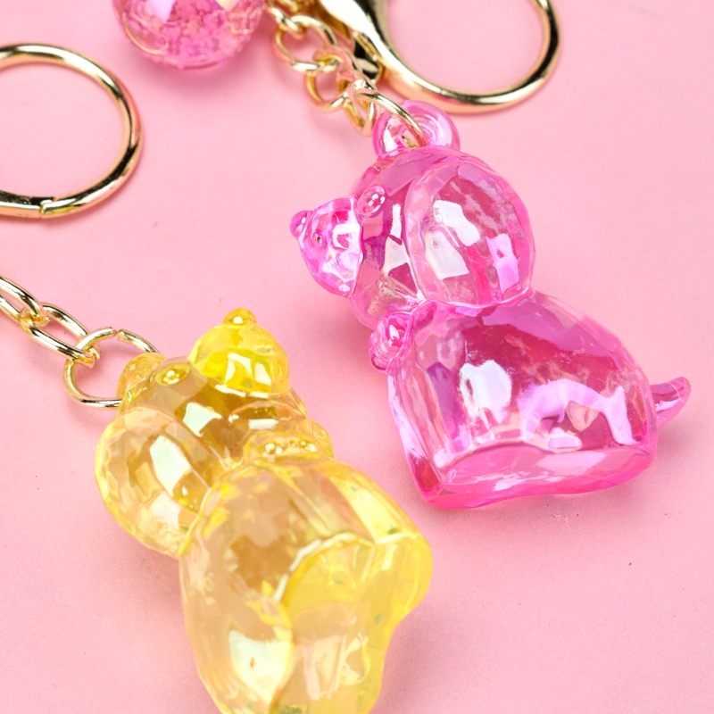 Colgante de Cristal de Cachorro Sentado 4