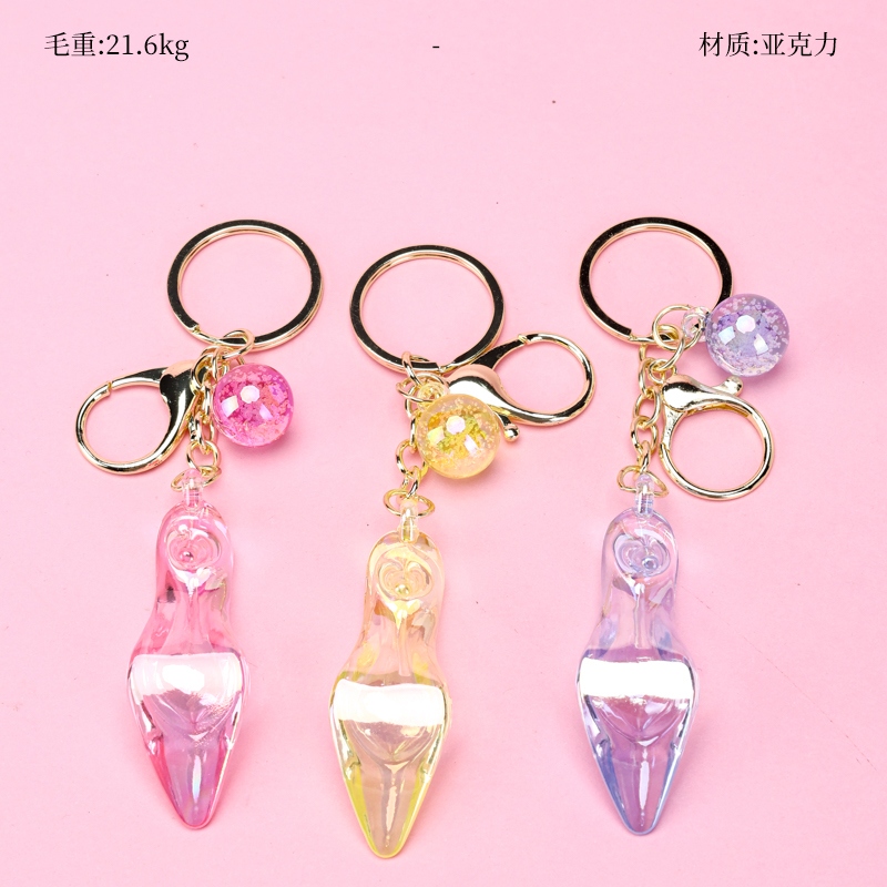 Colgante de Tacones Altos de Cristal 2