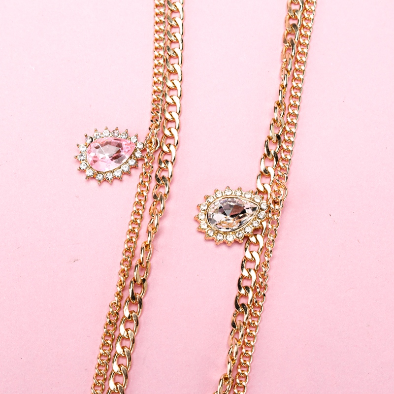 Doble Capa de Agua Gota Zircon Pulsera 3
