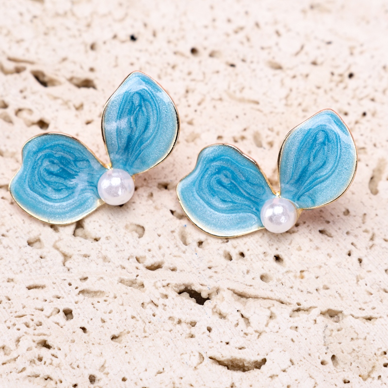 Pendientes de Perlas de Glaze Francés 4