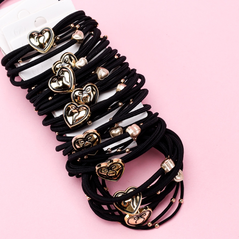 Estilo Coreano Love 3 Piezas Rubber Tendon SET 4