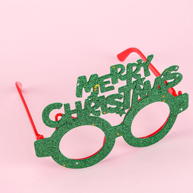 Feliz Navidad Gold Glasses 6