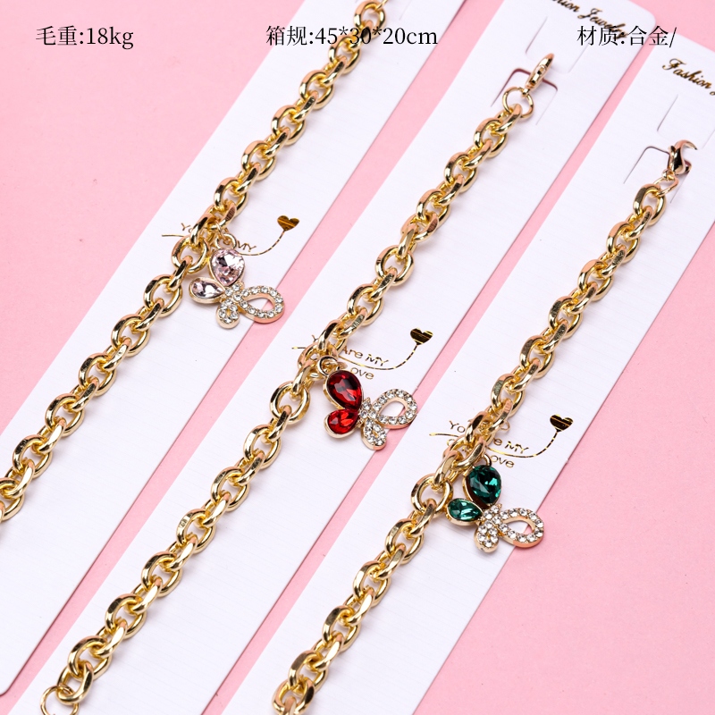 Zircon Spot Pulsera de Mariposa 2