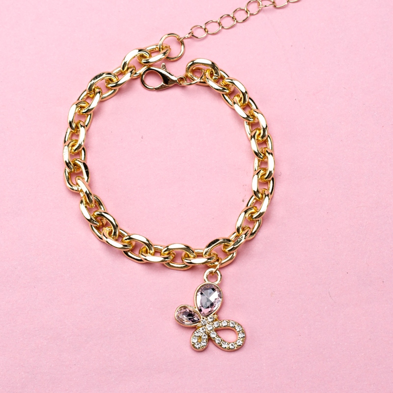 Zircon Spot Pulsera de Mariposa 4