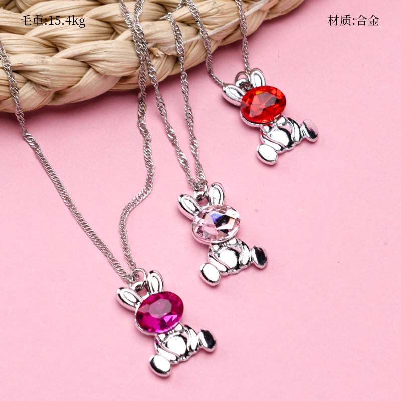 Colorido Zircon Rabbit Collar 2