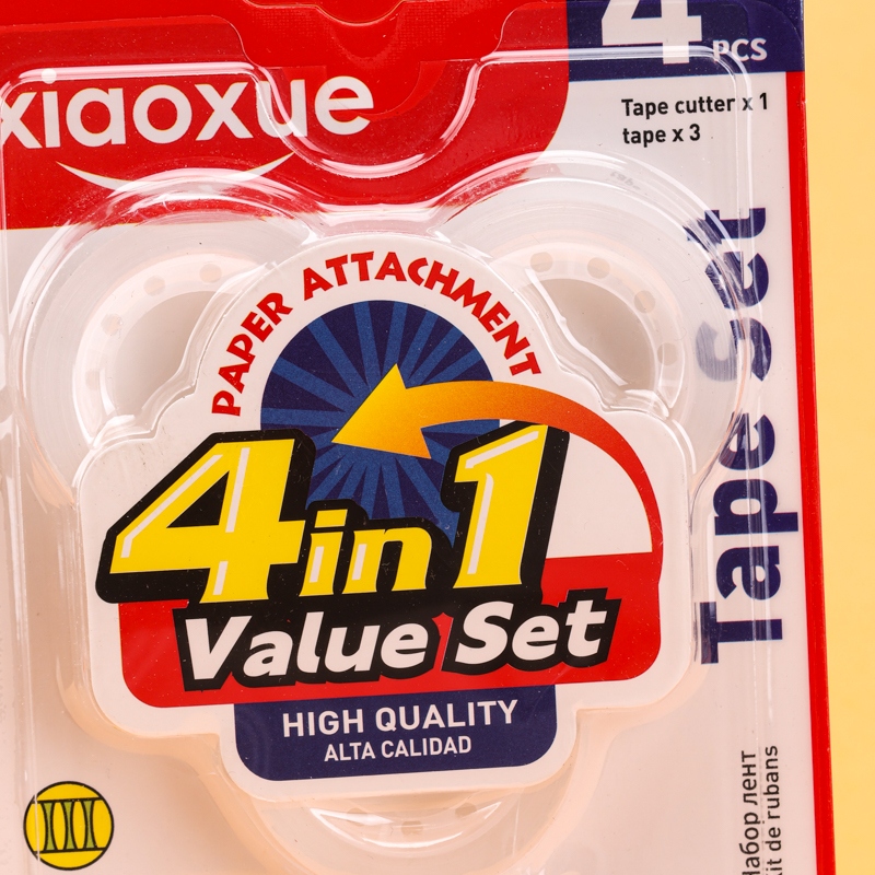 XXWM-A095 Cinta Transparente de Cuatro Piezas 4