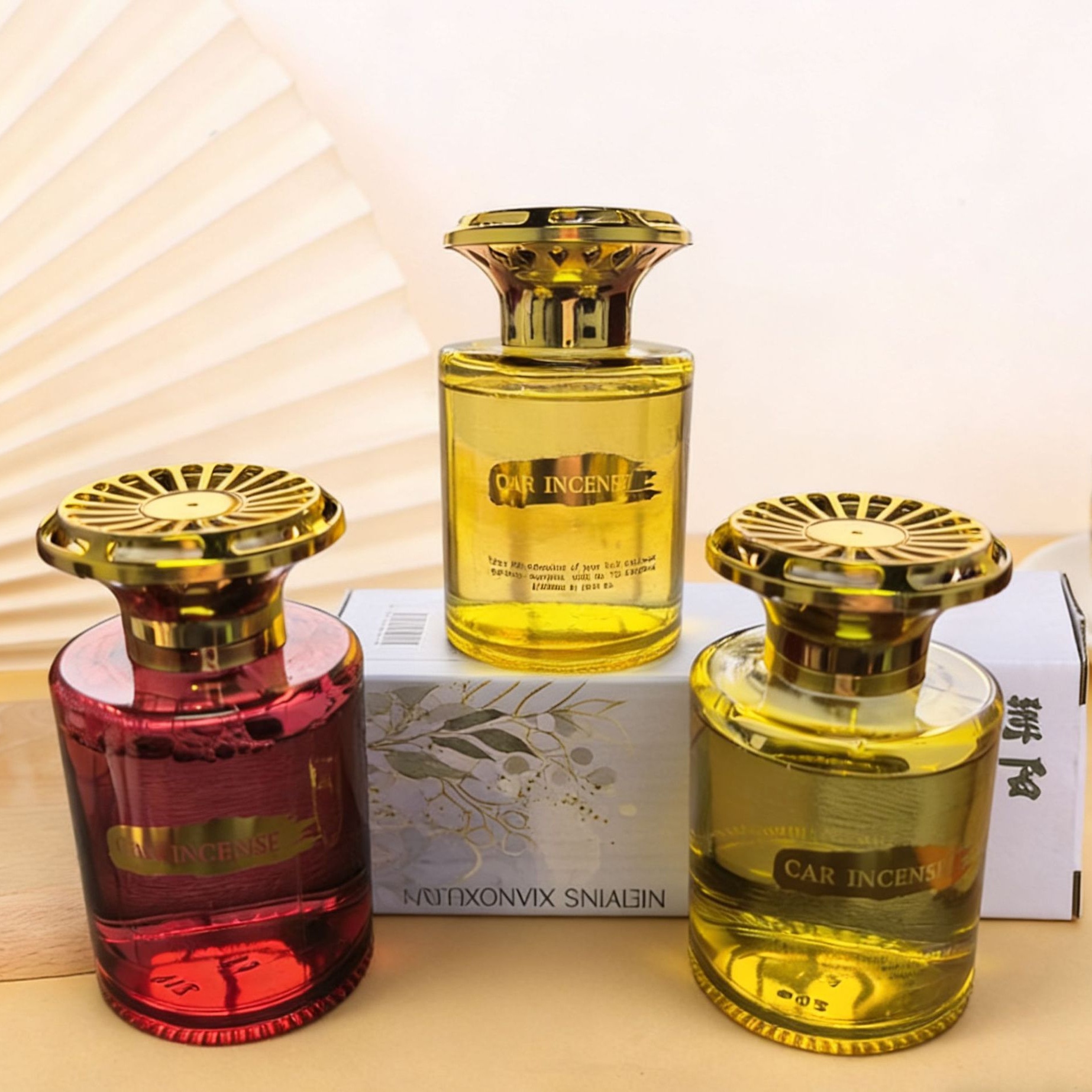 Pelo de Bola No Fuego Botella Encanto Mundo Interior Coche Aromaterapia (120ml) 2