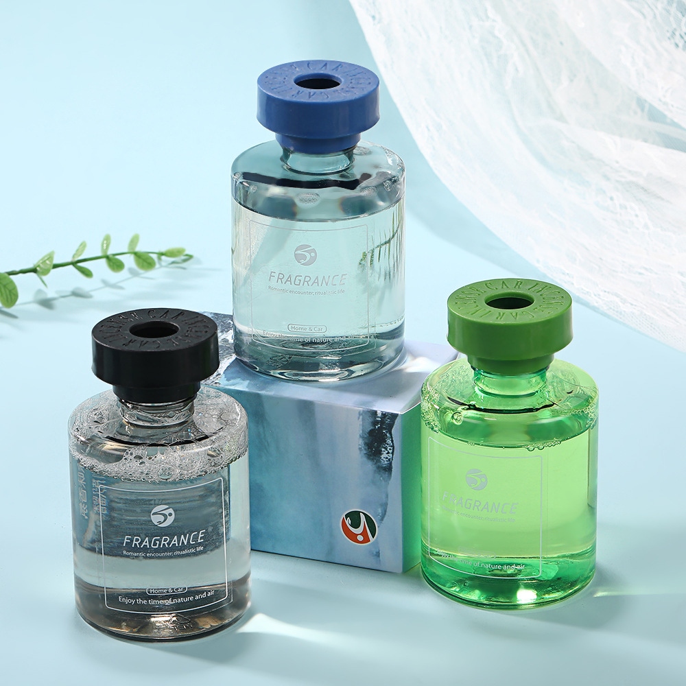 Pelo de Bola Sin Fuego de Plástico Montaña Mar Interior Coche Aromaterapia (160ml)