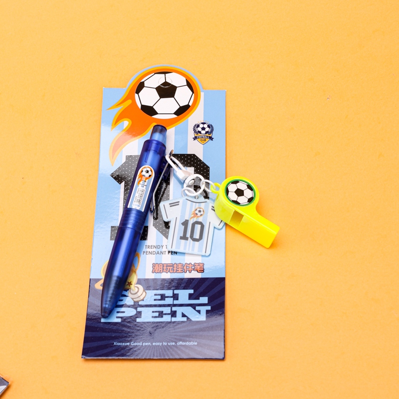 XX-6670 Football Trendy Play Pendant Gel Pen 3