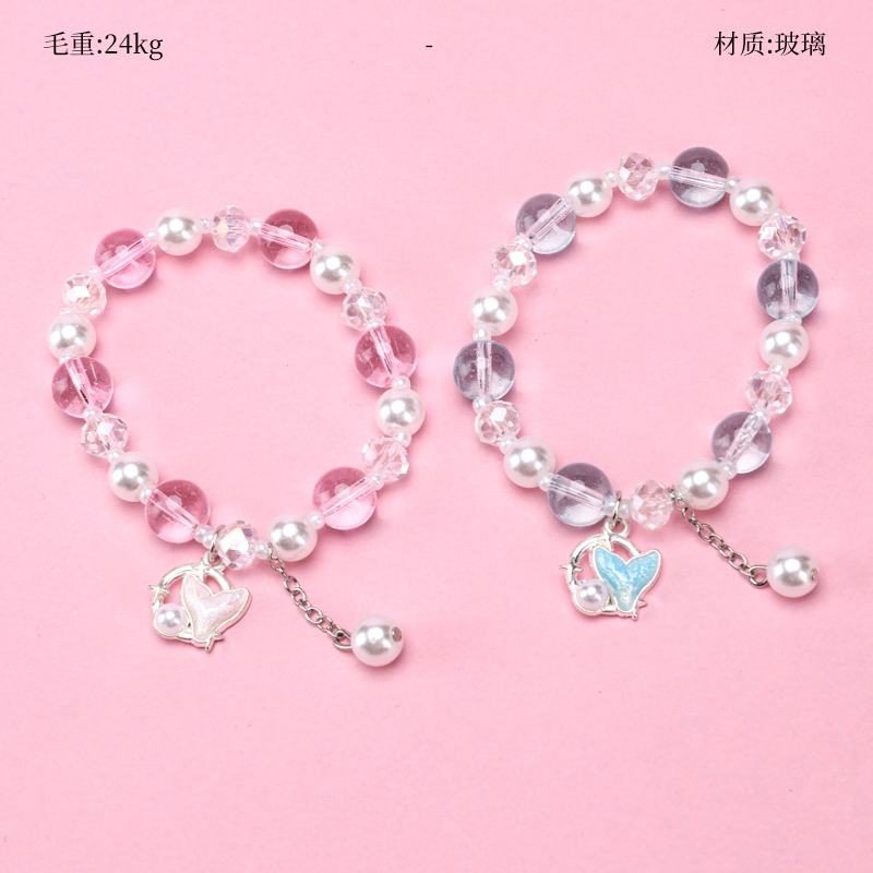 Nuevo Brazalete de Pescado de Oro Perla