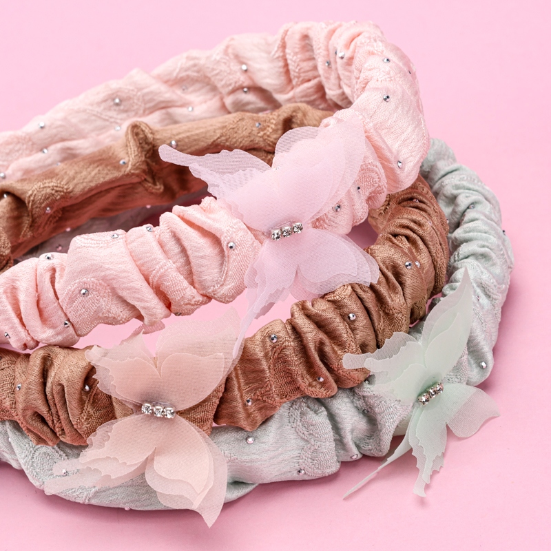 Caliente Perforación de Hilo Mariposa Plegada Hebilla Cabeza 4