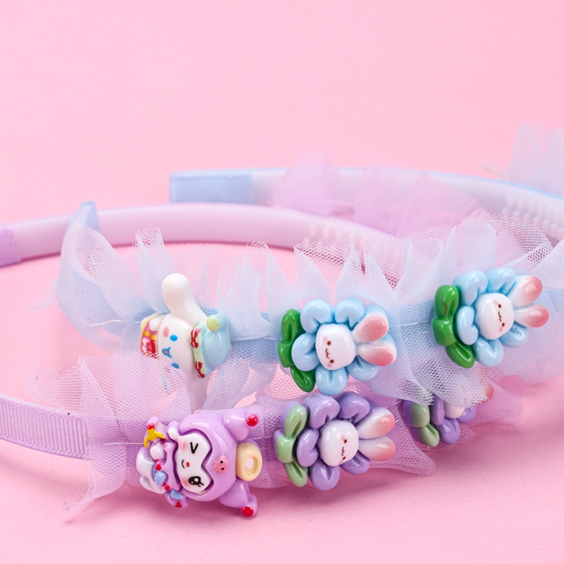 Tres Accesorios de Dibujos Animados Encaje la Hebilla Cabeza de los Niños 3