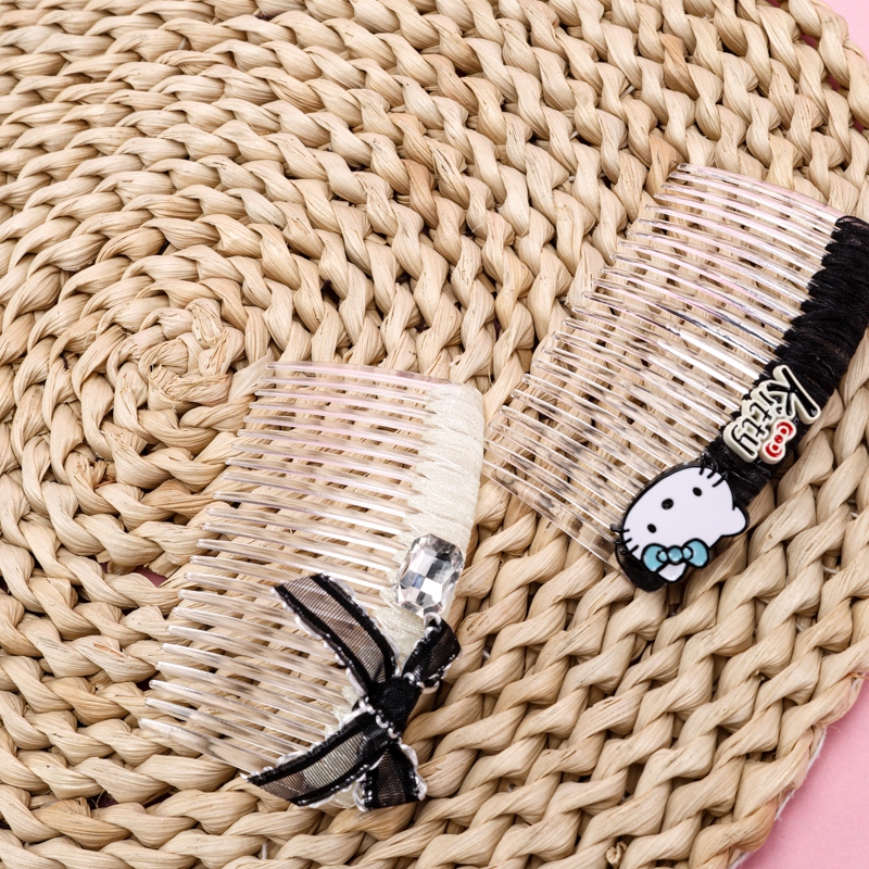Boxed Cloth Bow-tie Accesorios Cross Comb 4