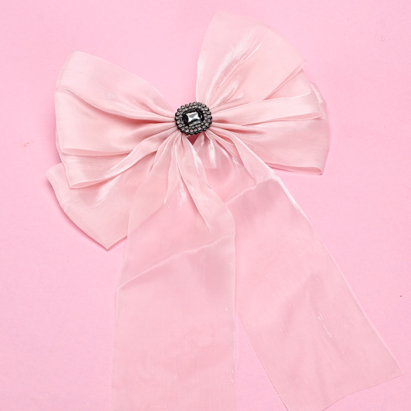 Accesorios de Zircon Ribbon Bow Duck Clip 3