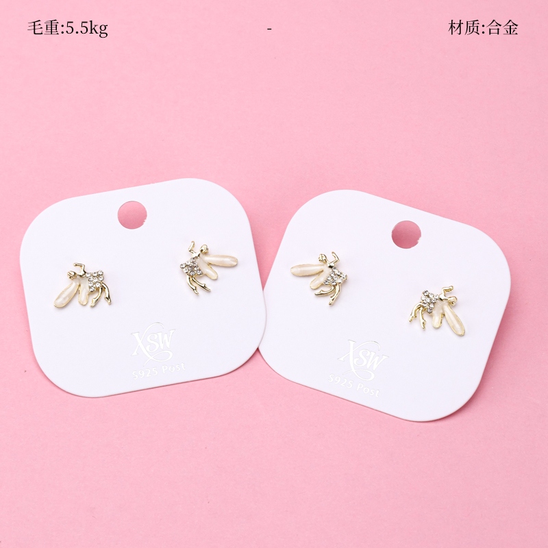 Pendientes de Elfo Coreano