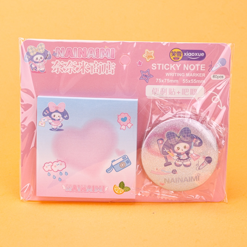 XX-1727 Naimi Barky Post-it Notes 3