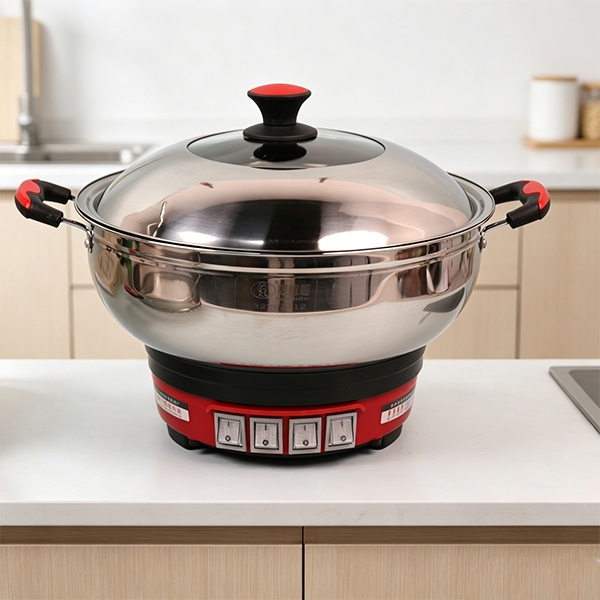 Xin Fengxiang Cocina Eléctrica Multiuso 32CM 3