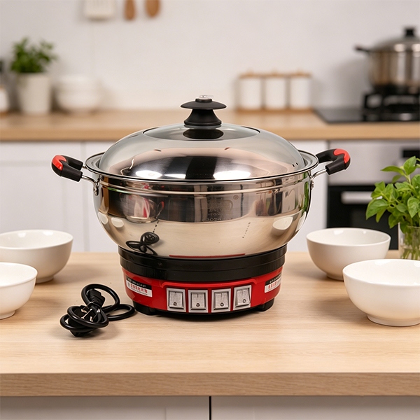Xin Fengxiang Cocina Eléctrica Multiuso 30CM 3