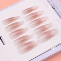 802 Uñas Artificiales Ojo de Vidrio Gris Ojo Gato 6