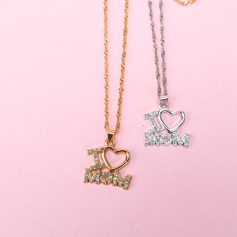 Diamantes Carta Collar de Corazón 3